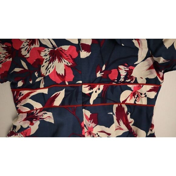 Adelyn Rae 5970298 Women's Sz XS Blue Multi Floral Print Shayne Jumpsuit $108 - Picture 10 of 12